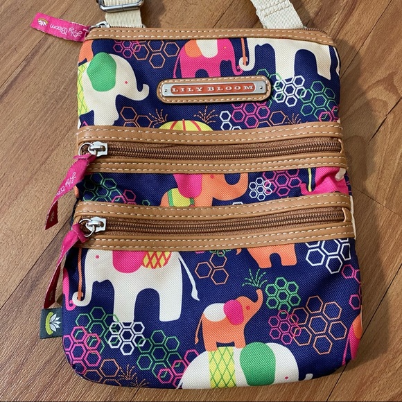 Lily Bloom Multicolor Crossbody Shoulder Bag - Picture 2 of 16